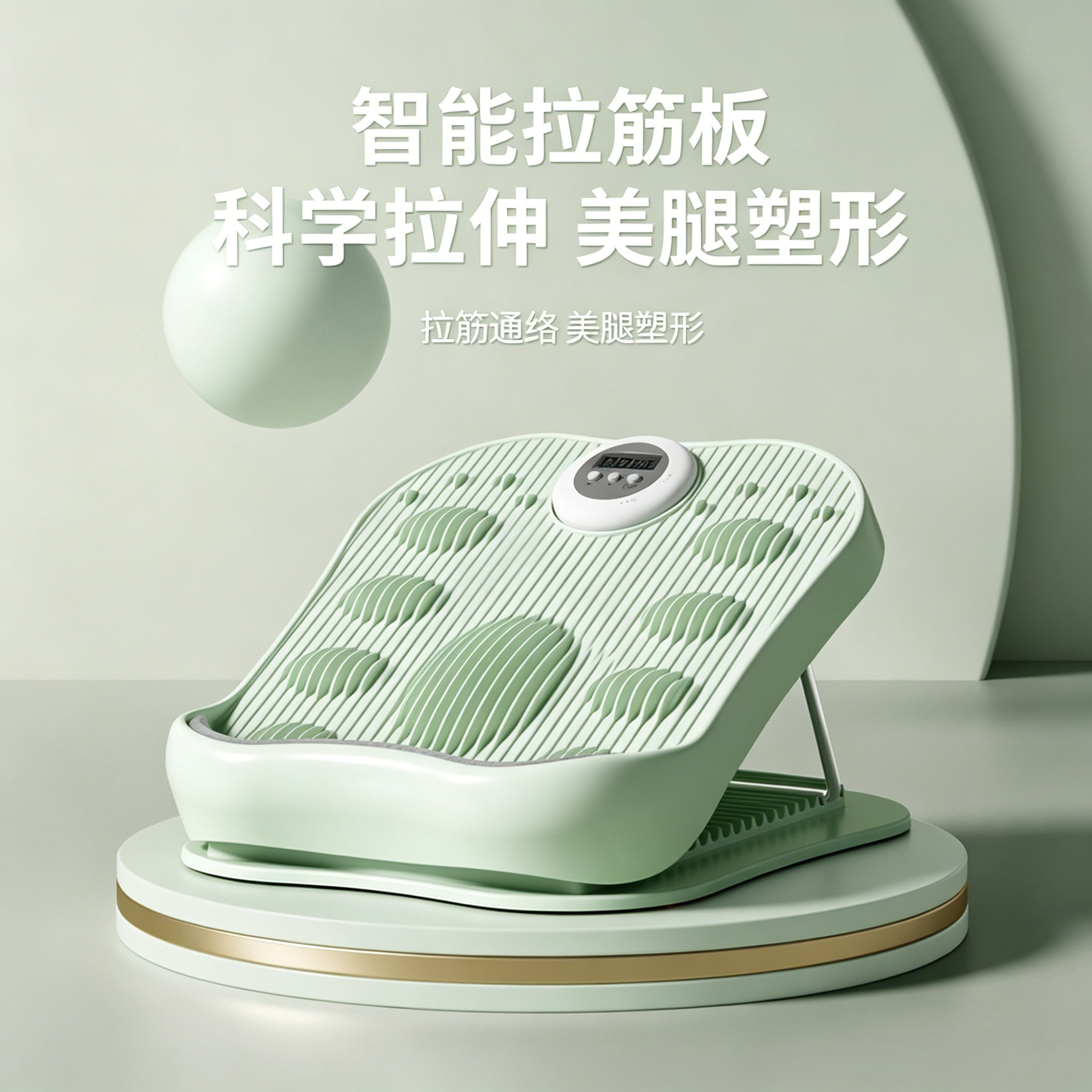 拉筋板斜踏板女生瘦腿瘦家用瑜伽拉伸健身高低调节小腿拉筋器材