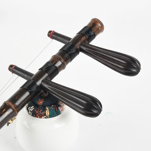 京胡乐器 刘师傅刘梦虎专业演奏京胡老紫竹铁里筒乌木轴西皮二黄