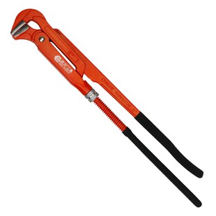 巨力工具鹰嘴管子钳工业级大开口喉钳水暖双柄管钳扳手水管重型