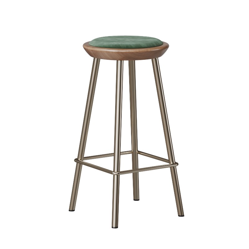 轻奢吧台椅家f用现代简约吧椅高脚凳厨房岛台椅子吧台凳酒吧椅前