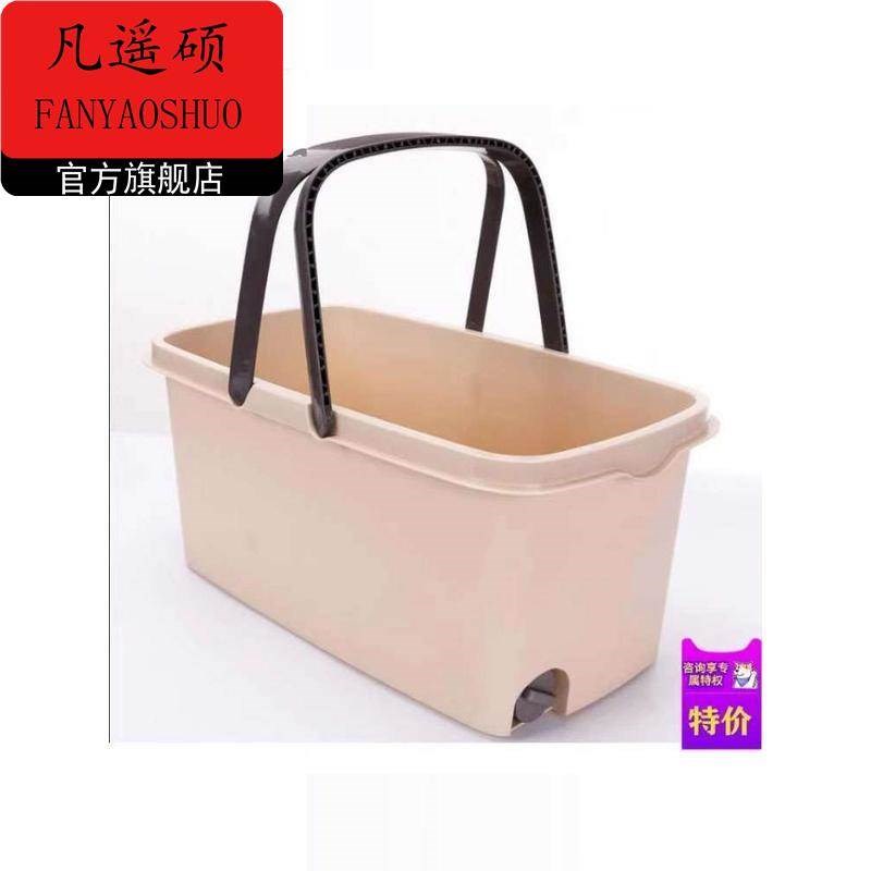 拖把桶拖地拖布桶家用挤水专用长方形G脱水墩布拖把池大号收纳清