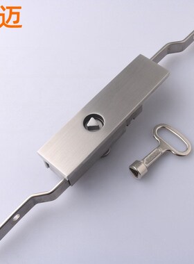 MS821不锈钢拉杆锁 威图控制柜门锁 天地连杆锁 电柜箱天地门锁