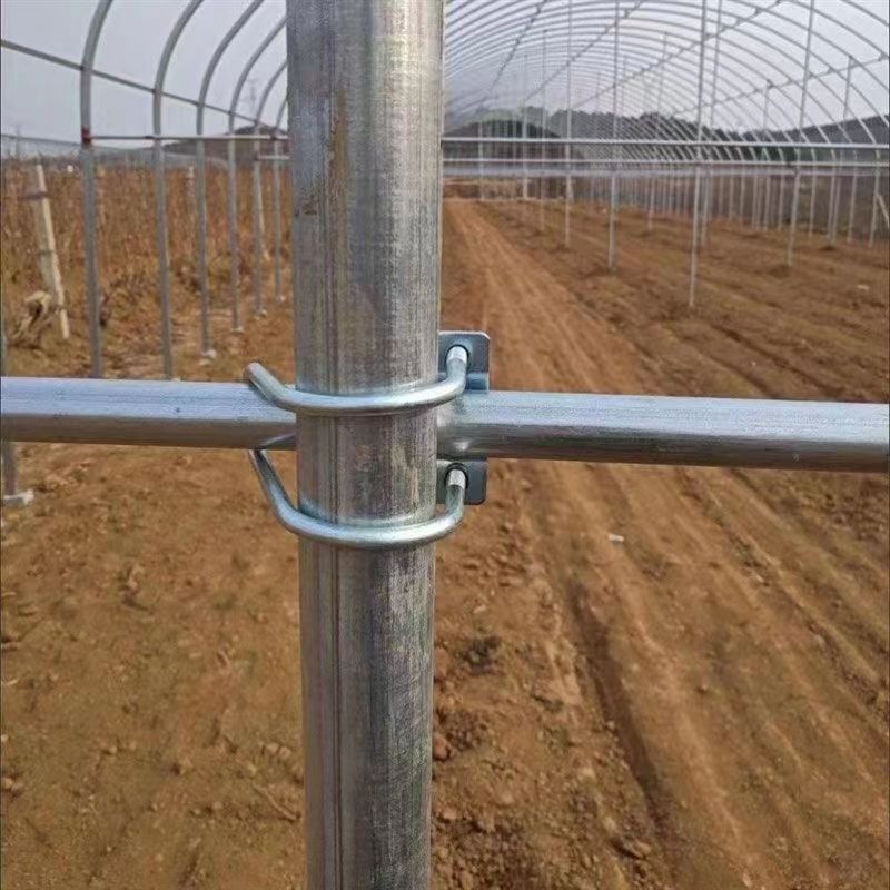钢管卡扣固定器镀锌双U十字管卡母猪产床大棚钢管固定限位栏抱箍,金属材料及制品,铝型材配件,淘宝优惠券,粉丝福利购,淘宝优惠卷