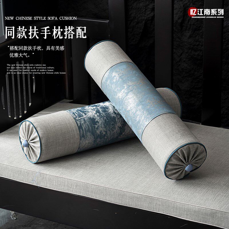 红木沙发垫新中式飘窗垫子罗汉床坐垫茶椅餐椅垫防滑海绵实木高档