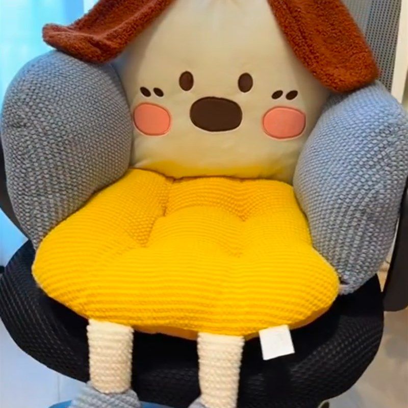 坐垫靠背靠垫一体椅子垫护腰办公室久坐屁股宿舍学生冬季超厚屁垫