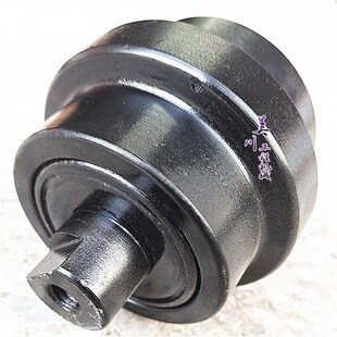 微挖底盘件龙工08玉柴08支重轮 0.8吨1吨迷你挖机底盘行走轮托轮