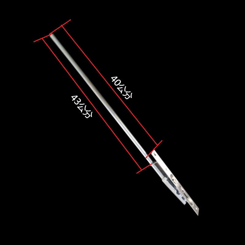 防盗门防火大门特殊门栓门扣天地上下暗插销不锈钢加长加深暗插销