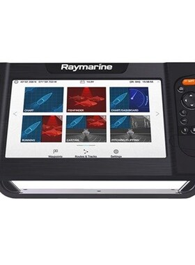 Raymarine Element 9Hv 无传感器灯塔北美图 E70534-00-102