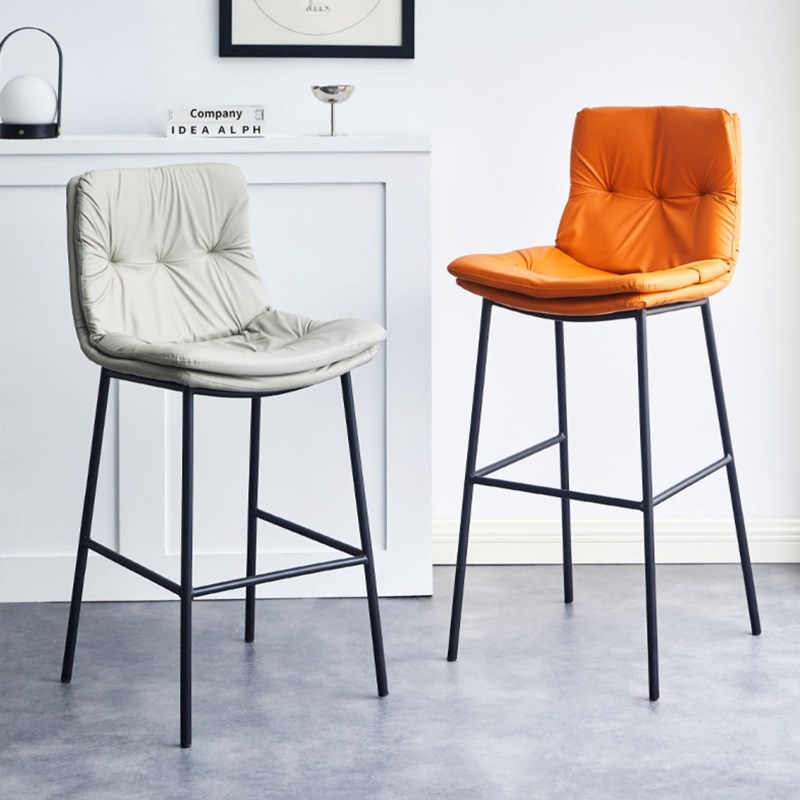 吧台椅靠背凳高j脚凳餐凳吧台凳休闲凳酒吧椅子吧凳家用高凳子