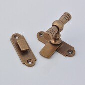 全铜仿古插销 老洋房门窗把手连动扣 老洋房窗扣 卫生间门锁扣