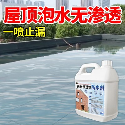 防水胶补漏裂缝渗水屋顶墙面防水渗透剂房顶堵漏王补漏专用涂料$