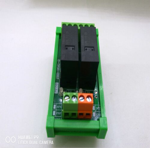 继电器模组G2RL-1-E-CN2路-24路PLC放大板兼容PNP/NPN一开一闭