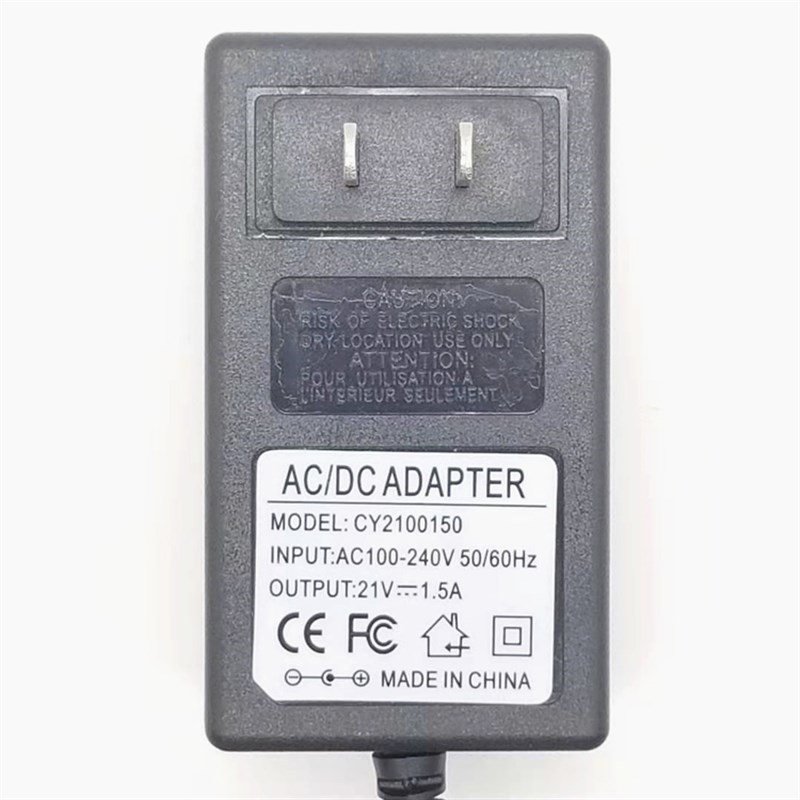 21V1.5A锂电池充电器 18V手电钻电动起子扳手 5串18650电池充电器