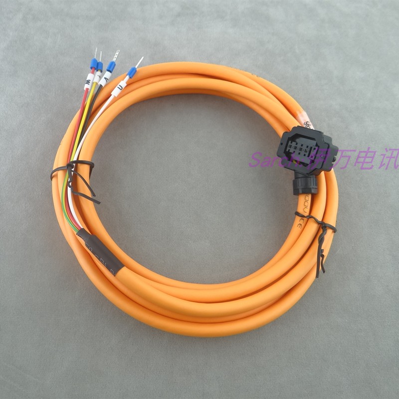 MS1HI汇川伺服电机编码器线S6-L-P114-3.0-T抱O闸B107动力M107拖