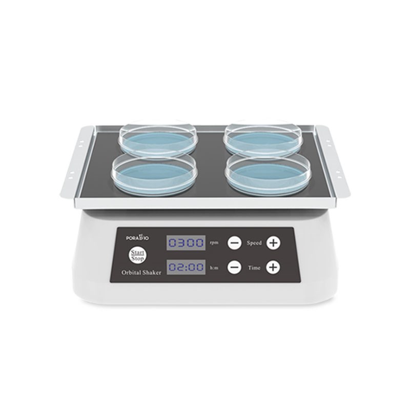 普睿博轨道式摇床OS-A10实验室数显定时水平混合振荡摇床振荡器