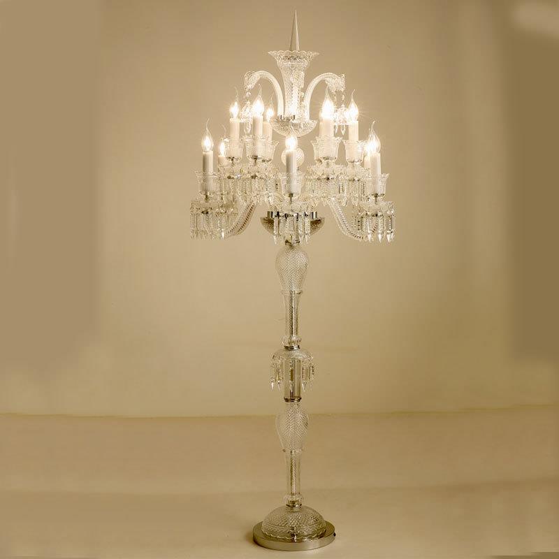 欧式奢华落地灯酒店宴会厅婚礼装饰落地灯客厅灯具餐厅灯饰摆件灯