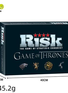 跨境GAMEOFTHRONES权力的游戏危险游戏战役英语卡牌