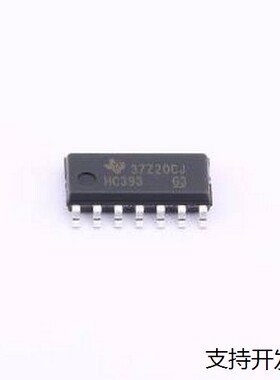 SN74HC393DR 36MHz 4位二进制计数器 SOIC-14