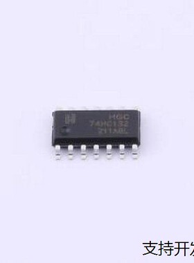 74HC132DRG 具有施密特正反器输入的四路正与非门 SOP-14