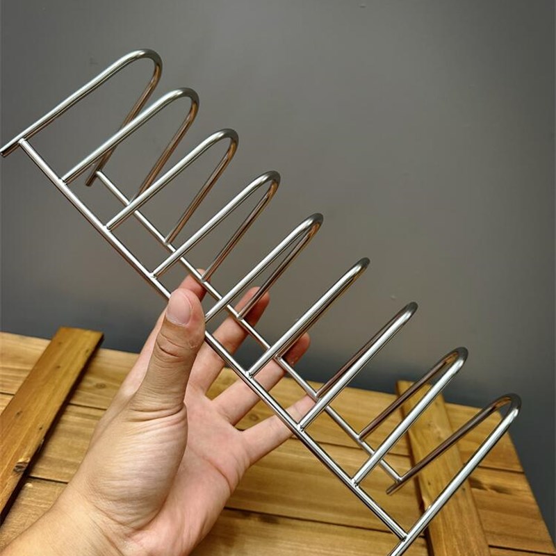 多功能304不锈钢菜板架厨房台面置物架锅O盖砧板擀面案板收纳架