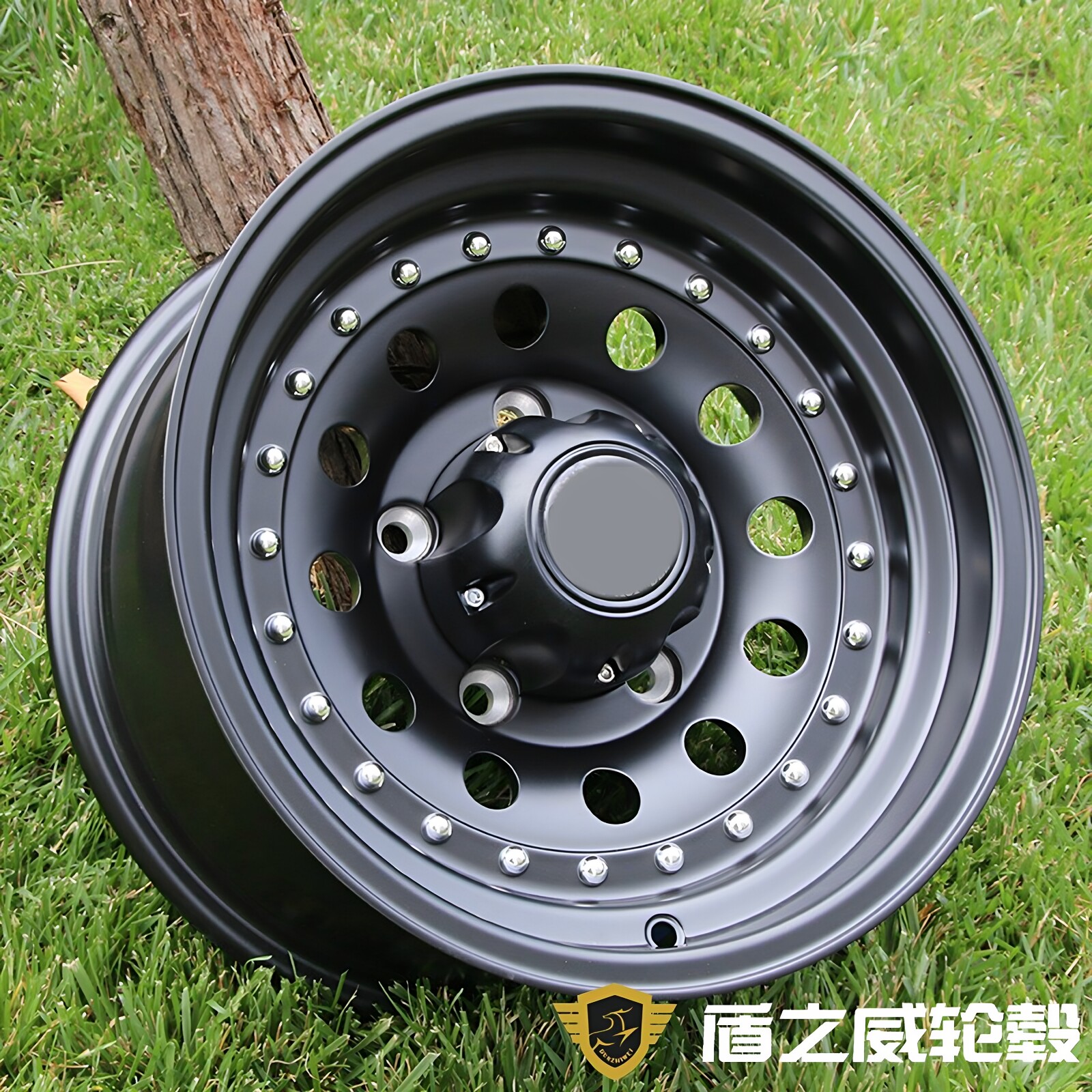 适用LC76LC100吉普2500BJ212拉达尼瓦吉姆尼15 16寸负值越野轮毂