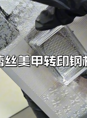 蕾丝美甲转印钢板Plus11新手专用