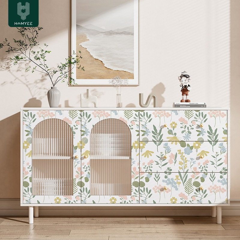 宿舍贴纸衣柜遮丑花卉绿植墙纸自贴酒店卧室壁纸加厚防水墙布自粘,家装主材,自贴墙纸/自粘墙纸,淘宝优惠券,粉丝福利购,淘宝优惠卷