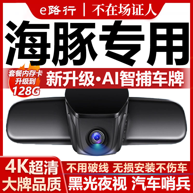 比亚迪海豚原厂免走线记录仪