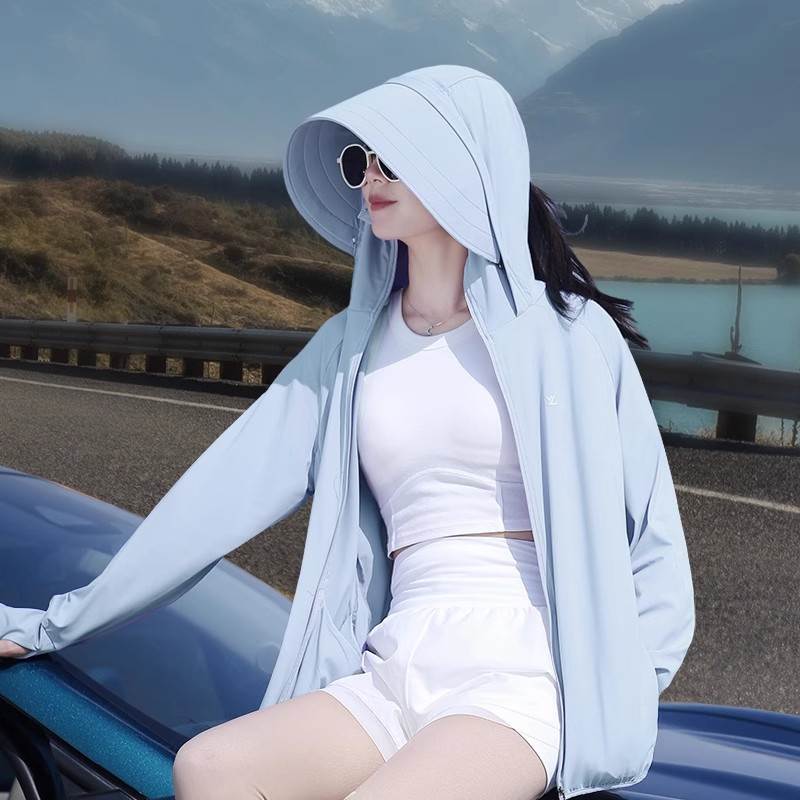 德国冰丝防晒衣女夏季薄