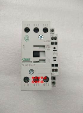 原装穆勒接触器 DILMC25-10(RDC24) 24-27VDC 现货