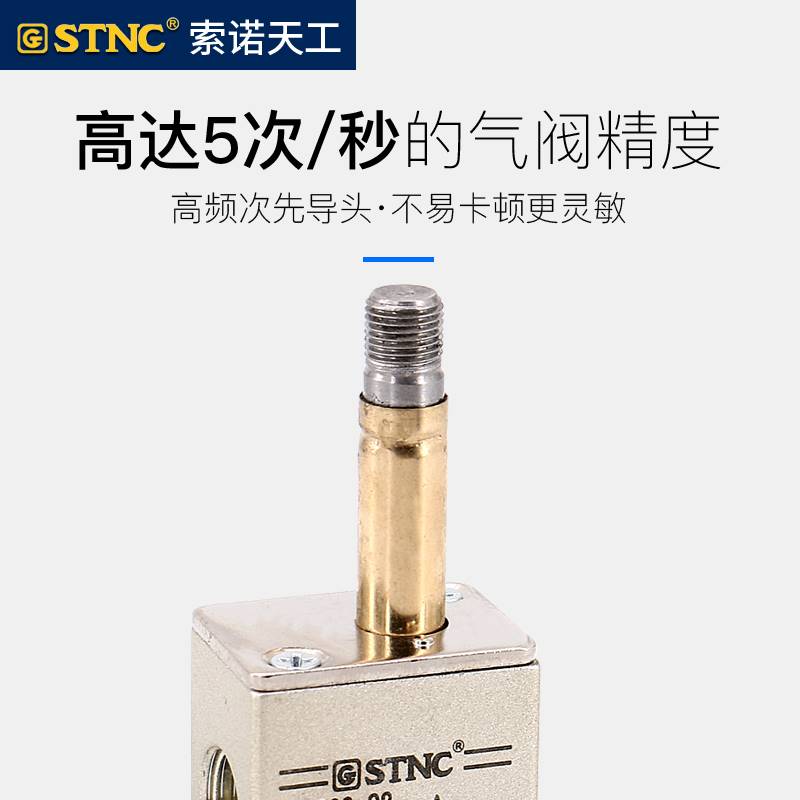 STNC索诺天工一进一出电磁阀TG22-08二位二通换电磁向阀2V025-08