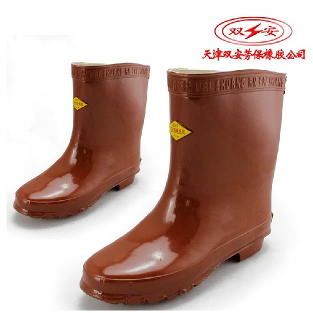 双安牌25kv绝缘靴 25kv高压绝缘套靴 电工绝缘靴25kv 25kv绝缘靴