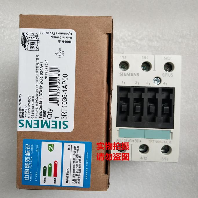 接触器 3RT1036-1AB00 1AC00 1AD00 1AF00 1AL00 1AH00