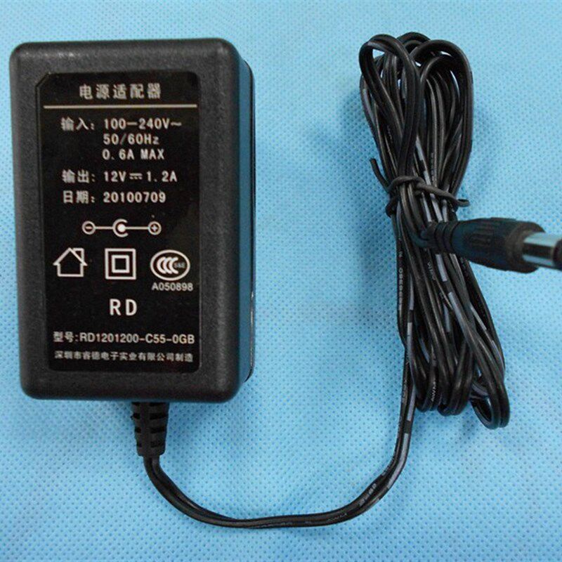 原装正品 使用更稳定ZTE中兴ADSL ZXV10 路由器电源12V1.2A电源线
