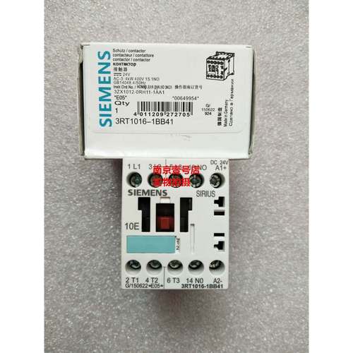 原装接触器3RT1016-1BB41 3RT1015-1BB41 3RT1016-1BB42 现货