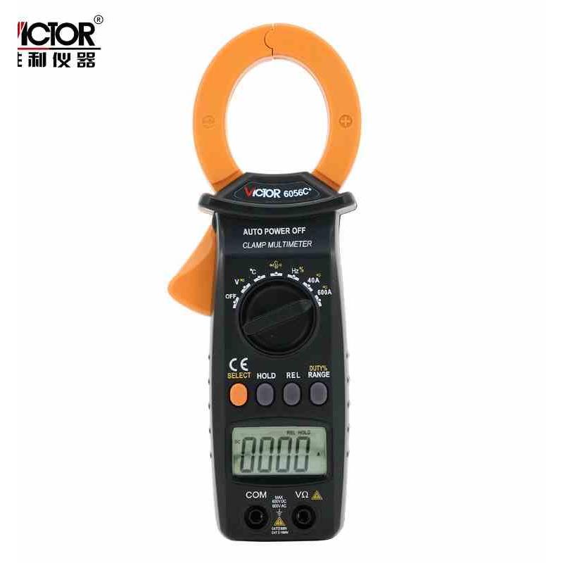胜利VC6056B/VC6056C+/VC6056D/VC6056E数字钳形表交直流万用表
