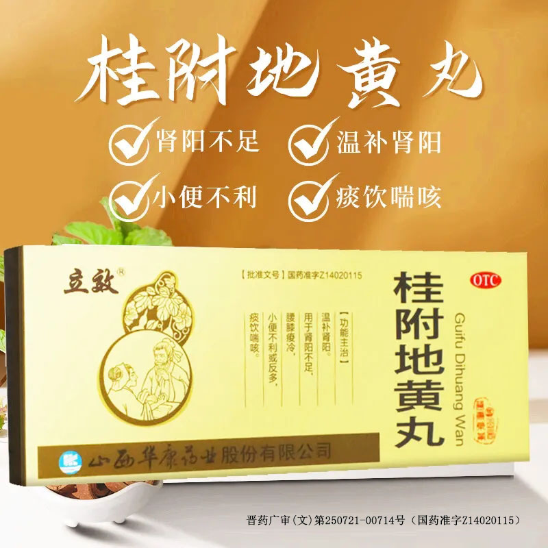 【立效】桂附地黄丸9g*10丸/盒