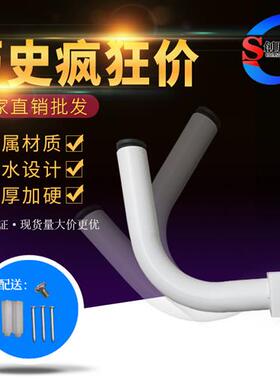 无线室外L型网桥支架可调角度无线监控ap抱杆支架壁装金属支架