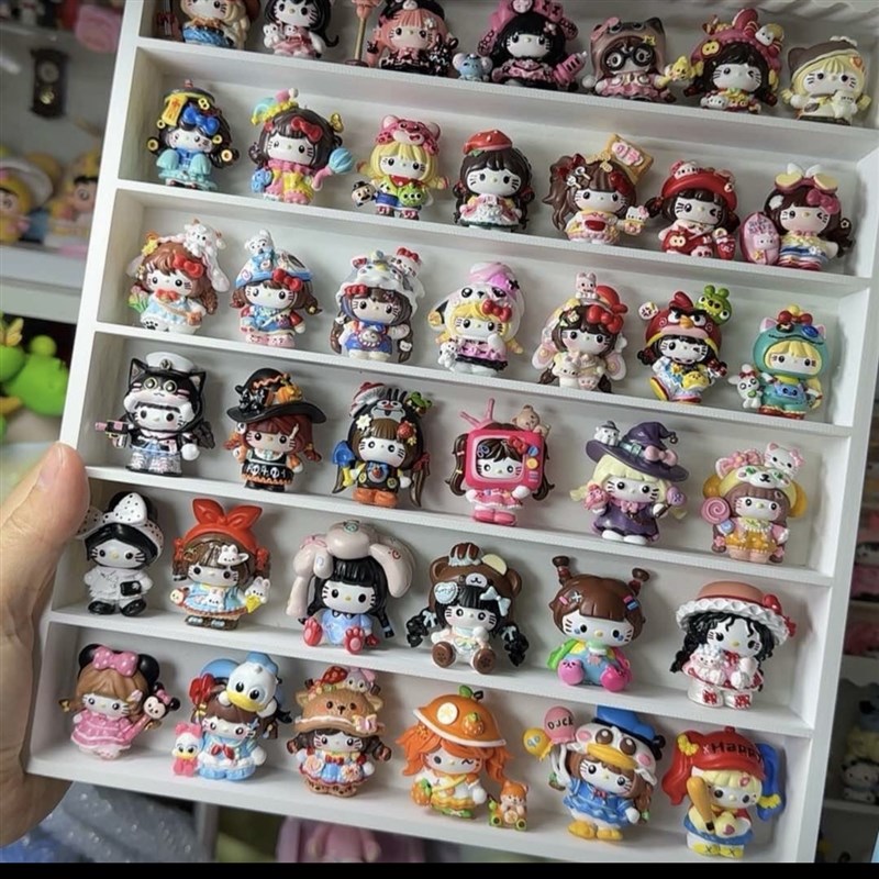 巨能装5层6层书架收p纳柜展示架食玩收纳柜置物架娃屋微缩展示架