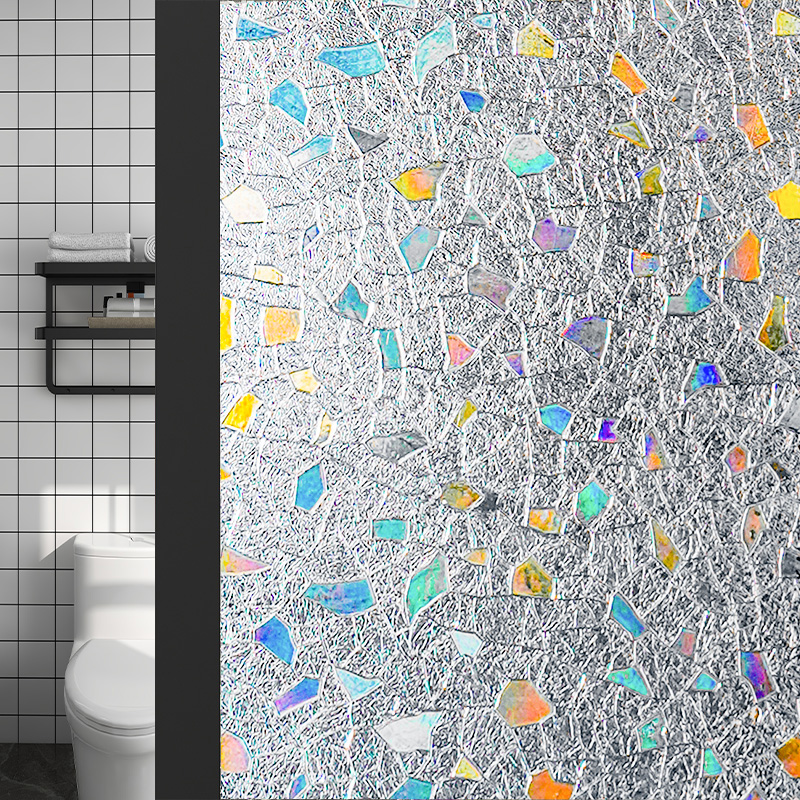 3D磨砂玻璃贴膜透光不透明防走光D卫生间浴室窗户防窥窗纸遮光贴