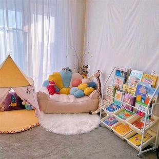 儿童小沙发读书角布置椅 宝妈推荐 阅读区懒人椅子 可爱宝宝座椅