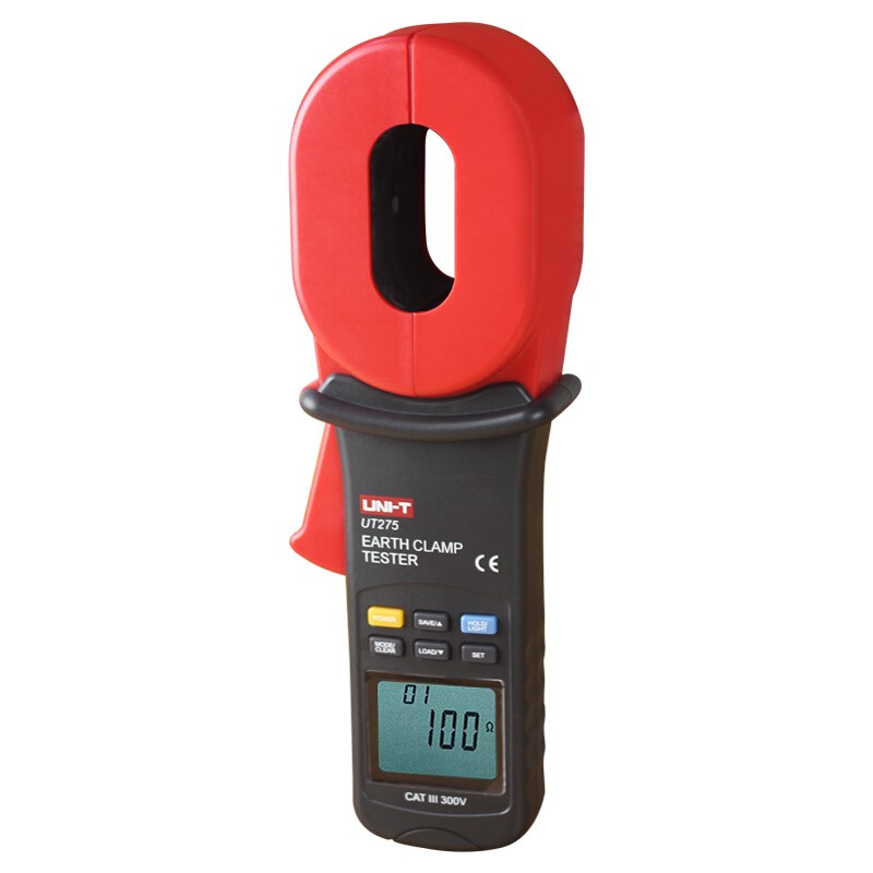 优利德钳形接地电阻测试仪UT273/UT275数字接地电阻仪防雷地阻仪