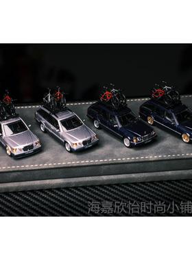 正品Mortal 1:汽64 真奔驰S124 旅行版 瓦罐虎头奔 合金 车模型仿