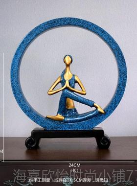 正品书看青春女孩伽摆件书房文艺客厅酒玄关OK舞女瑜卧室摆设柜小