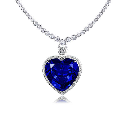 AILEQ海洋之心项链吊坠