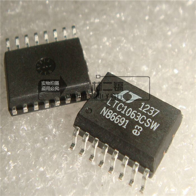 全新原装LTC1063CSW LTC1063有源滤波器 SOIC-16