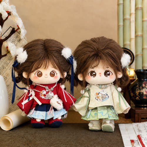 26新款手工汉服古风娃衣20cm套装