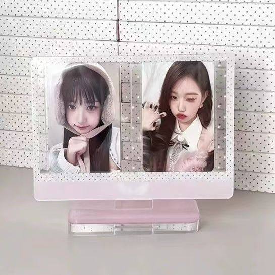 波点亚克力双人磁吸立牌