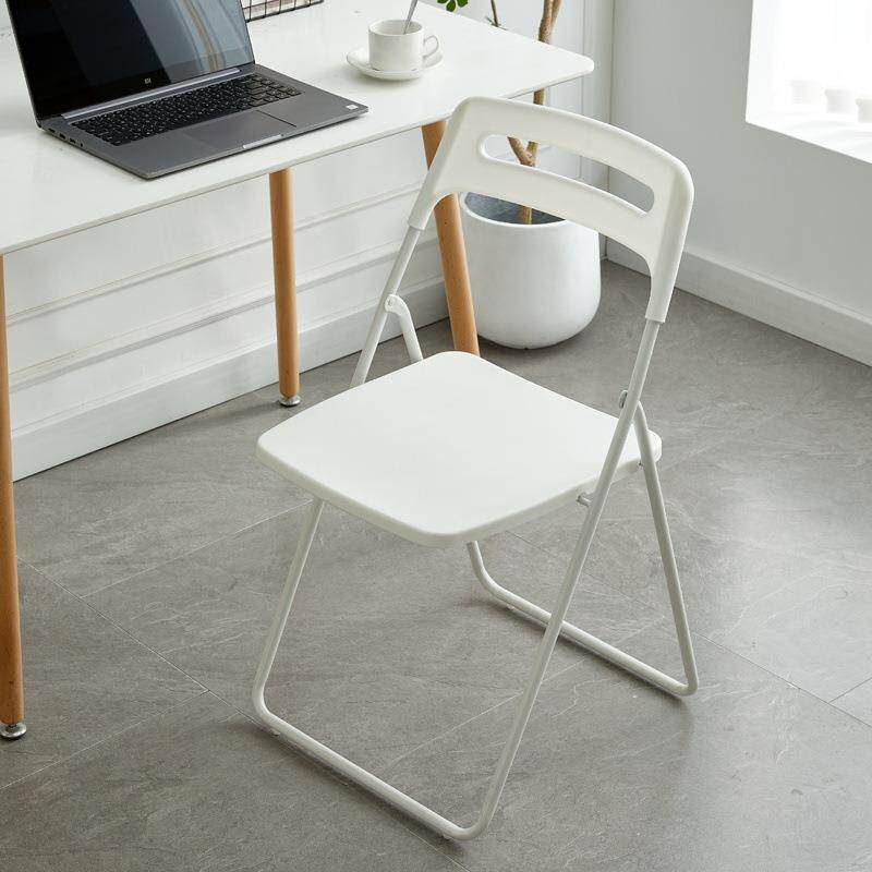 众之亿折叠椅家用加厚塑料凳子网红拍照靠背椅子现代简约宿舍成人
