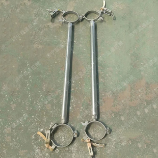 0.8米 φ125单体支柱硬连接 1.4米防坠器 置 矿用单体支柱防倒装